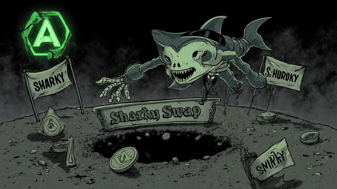 SharkySwap Crypto Exchange Review: A Dead Project with Zero Trading Volume