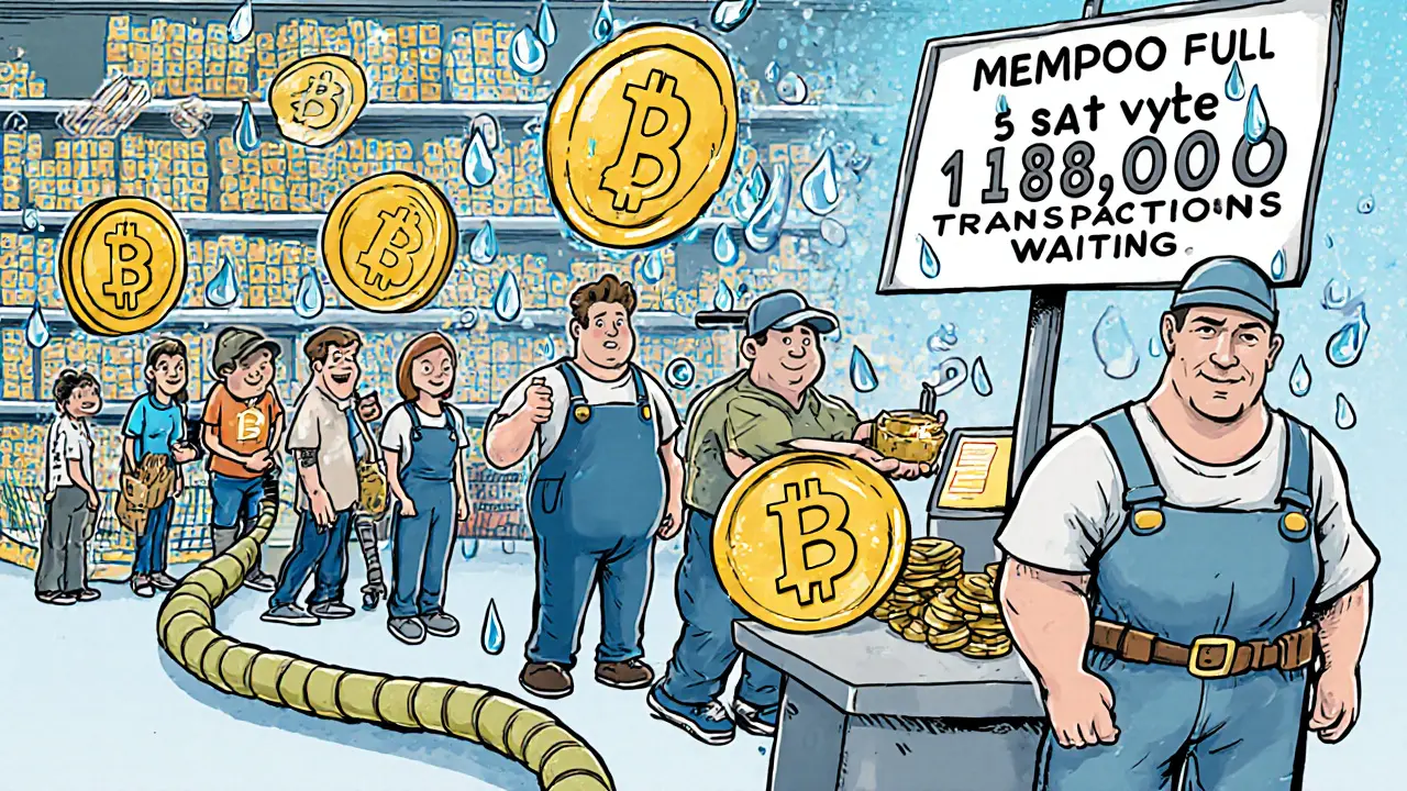 Understanding Mempool Size and Congestion in Bitcoin and Blockchain Networks