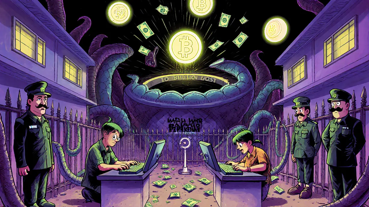 US Sanctions on Myanmar Crypto Entities Targeting $10 Billion Cyber Scam Network