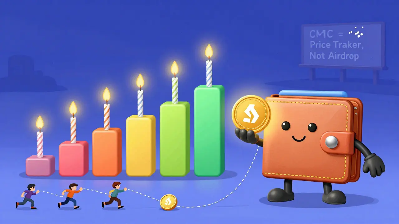 A wallet calmly watching monthly token unlocks with elastic 10% fee chains holding back traders from running off.