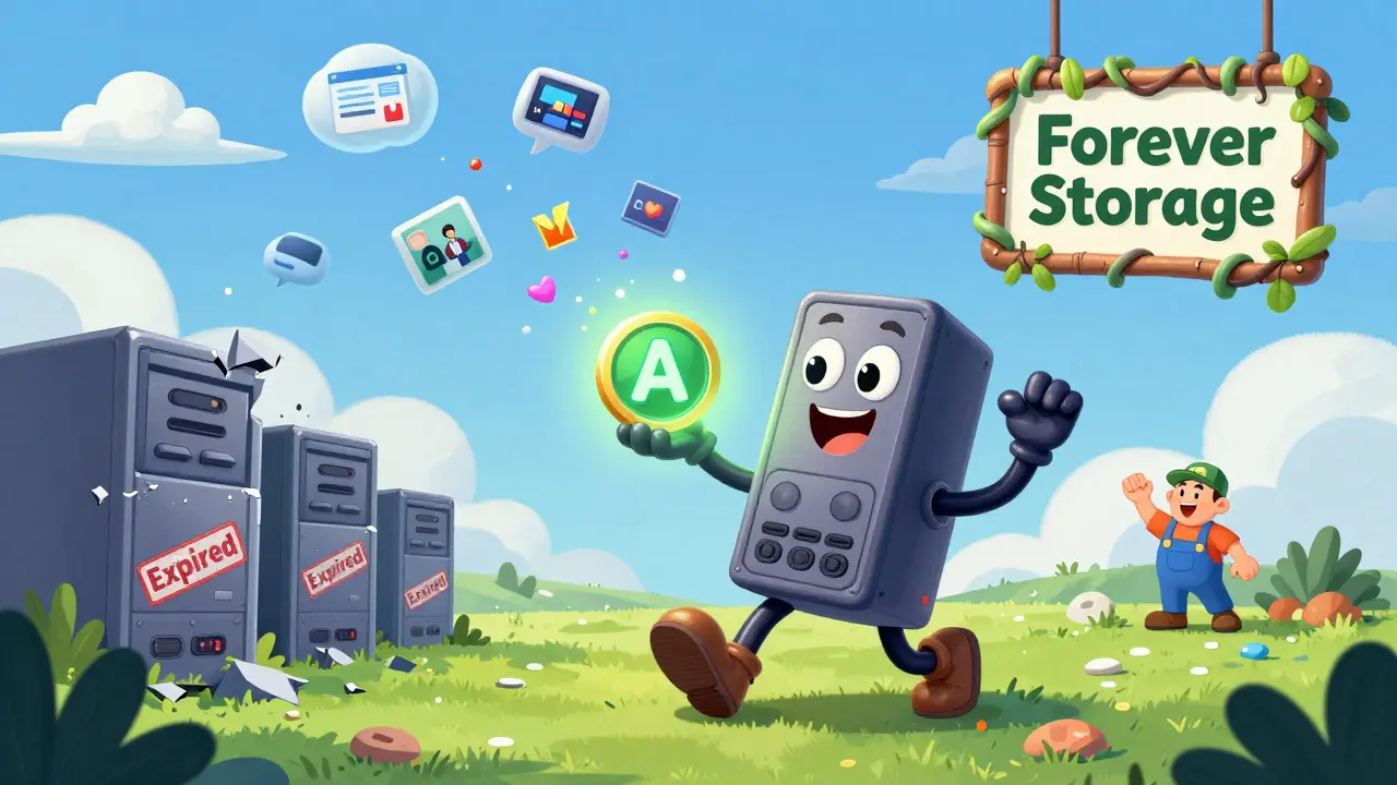 Arweave Permanent Storage Explained: How It Keeps Data Forever