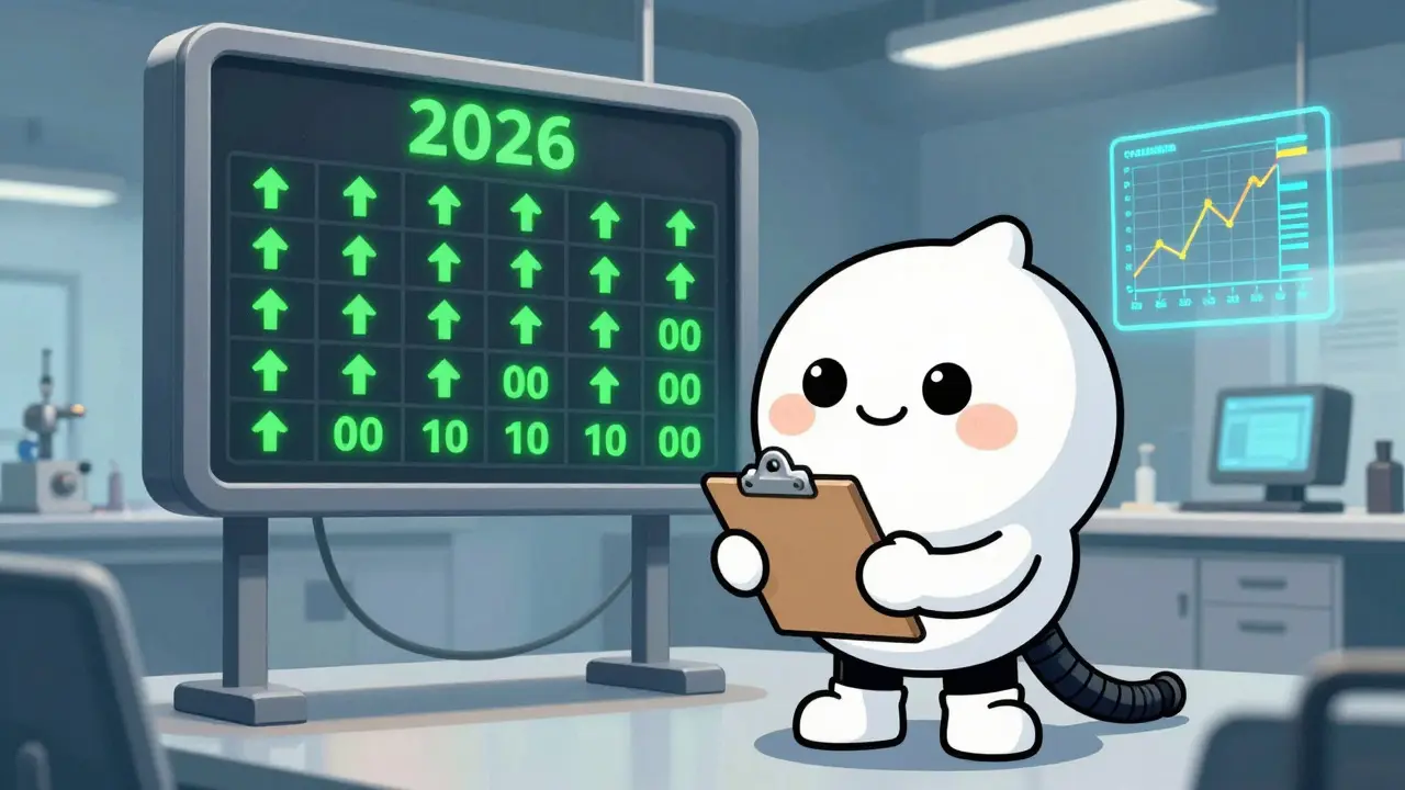 ONUS mascot celebrating stable growth and market success in 2026