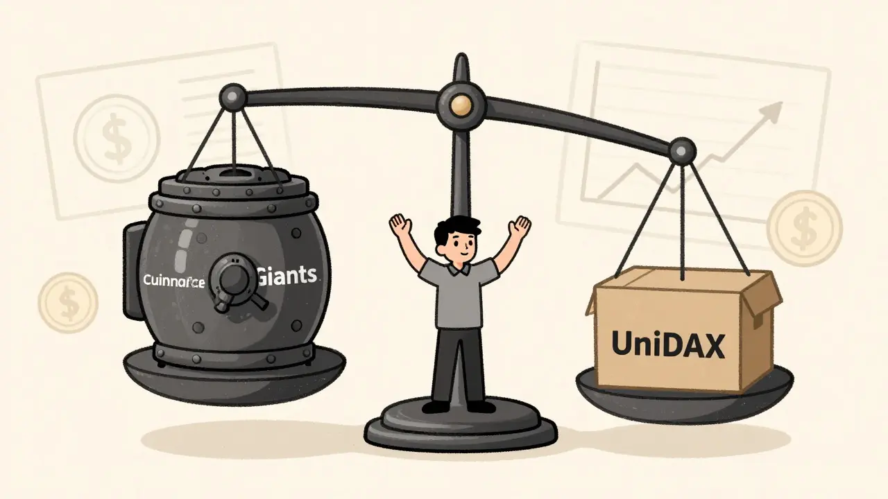 Scale comparing secure vault vs simple crypto box