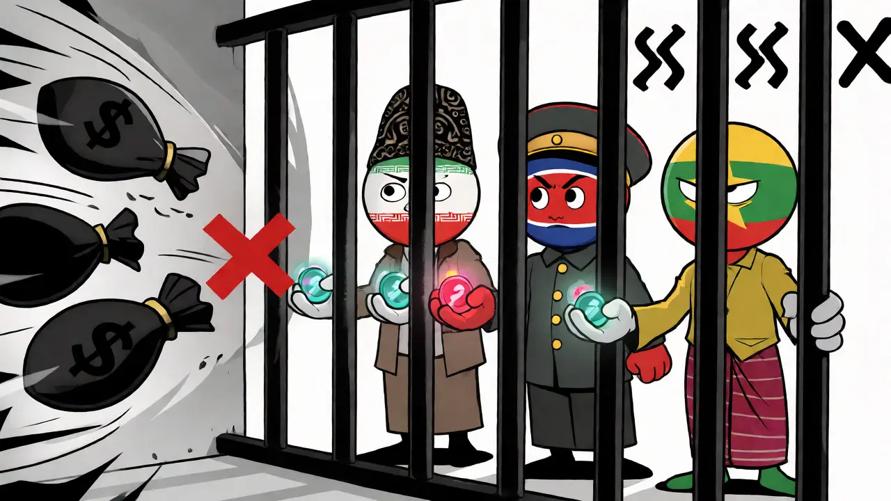 FATF Blacklist: Iran, North Korea, and Myanmar Crypto Bans Explained