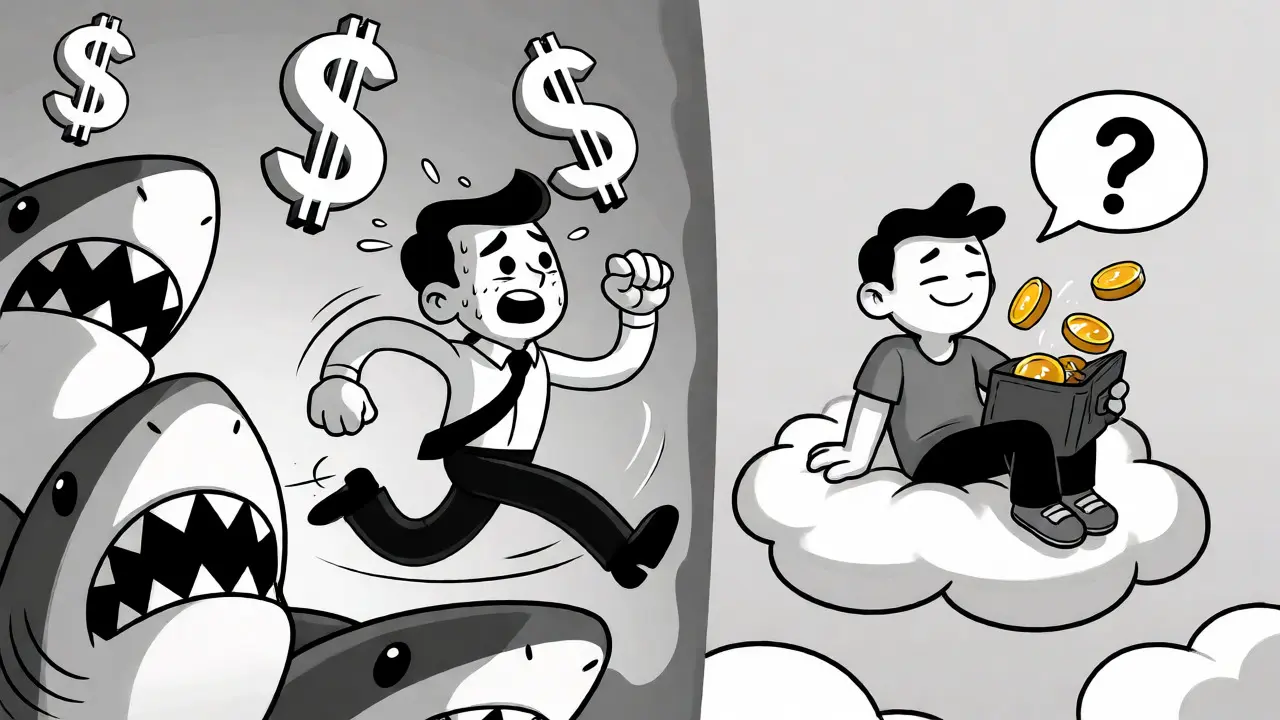 Contrasting scenes of data exploitation versus user-paid data sharing